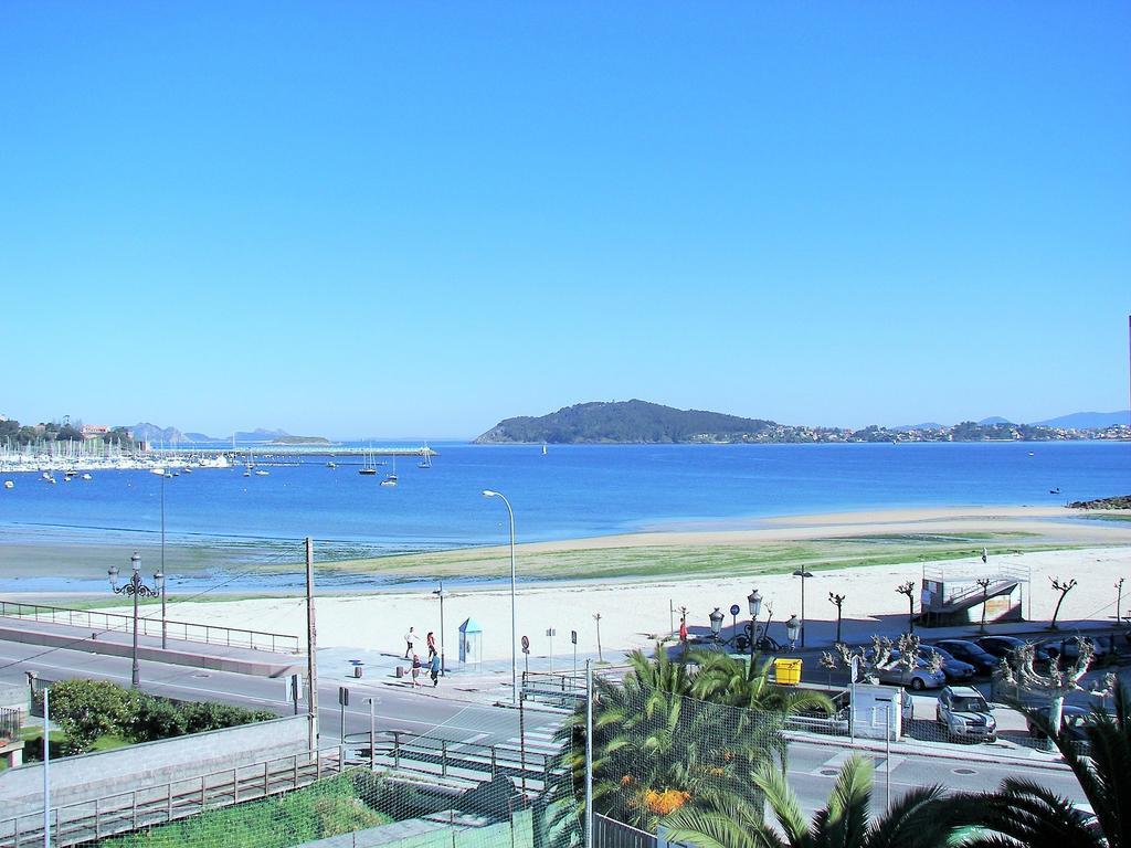 Hostal Santa Marta Playa Baiona Buitenkant foto
